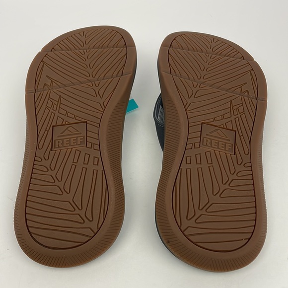 New Reef Men\'s Santa Ana Flip Flop Sandal Grey Sizes 9 main image 6